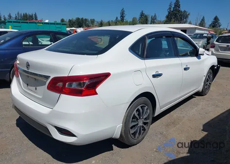 2017 Nissan Sentra S из США, поврежденный, VIN 3N1AB7AP2HY246555